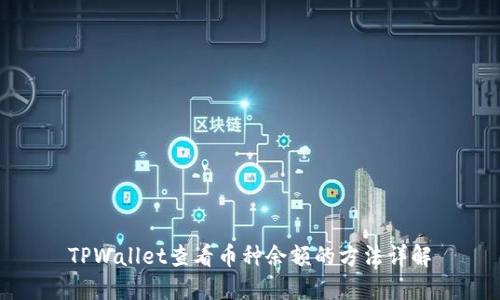 TPWallet查看币种余额的方法详解